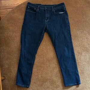 Lucky Brand Men's 410 Athletic Straight Jeans - 34x30 stretch - Dark wash